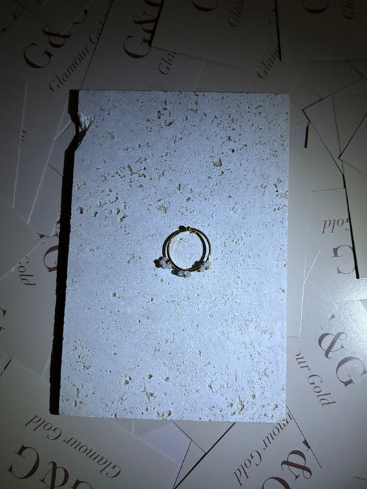 Daisy Pearl Ring