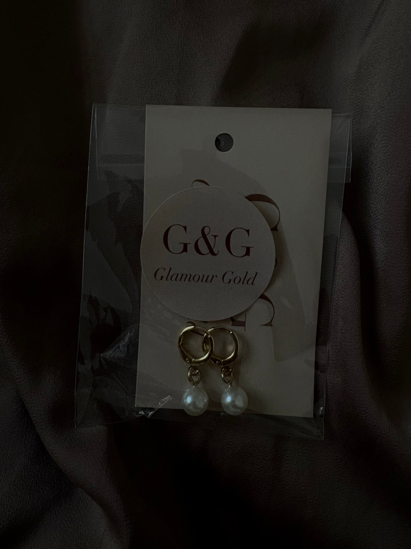 Pearl earrings
